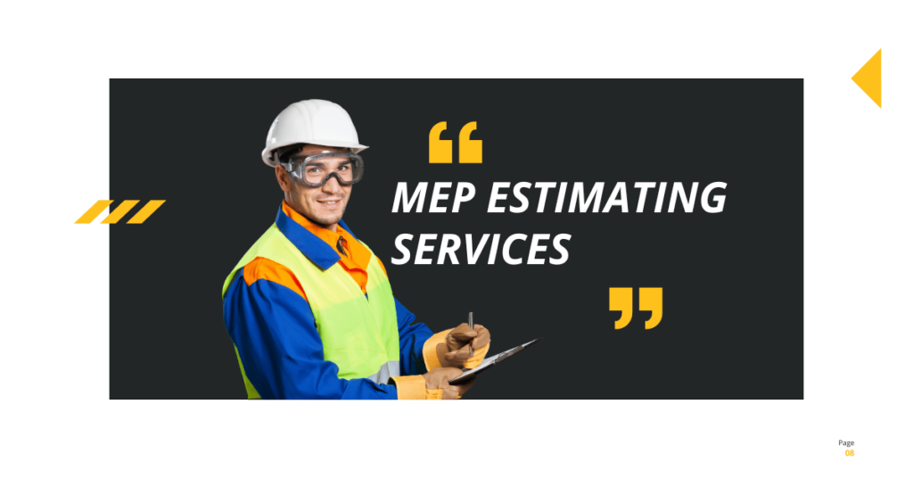 MEP ESTIMATING SERVICES