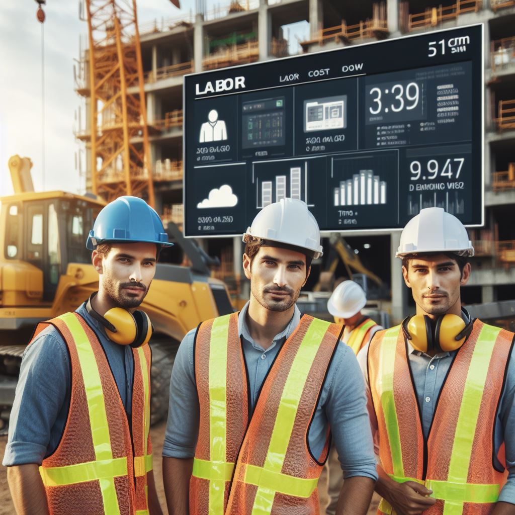 how to estimate labor cost for construction